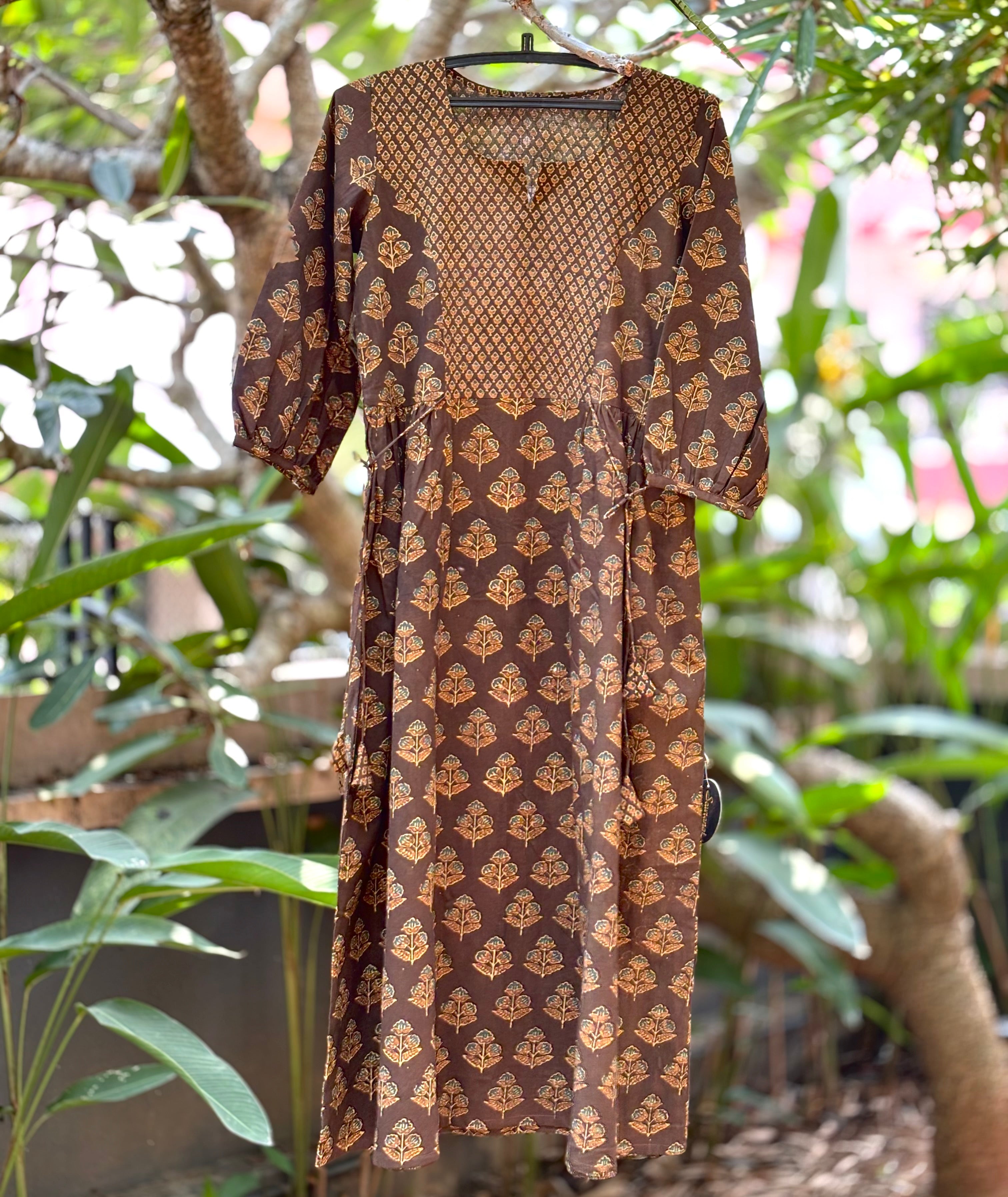 Ajrakh Kurti