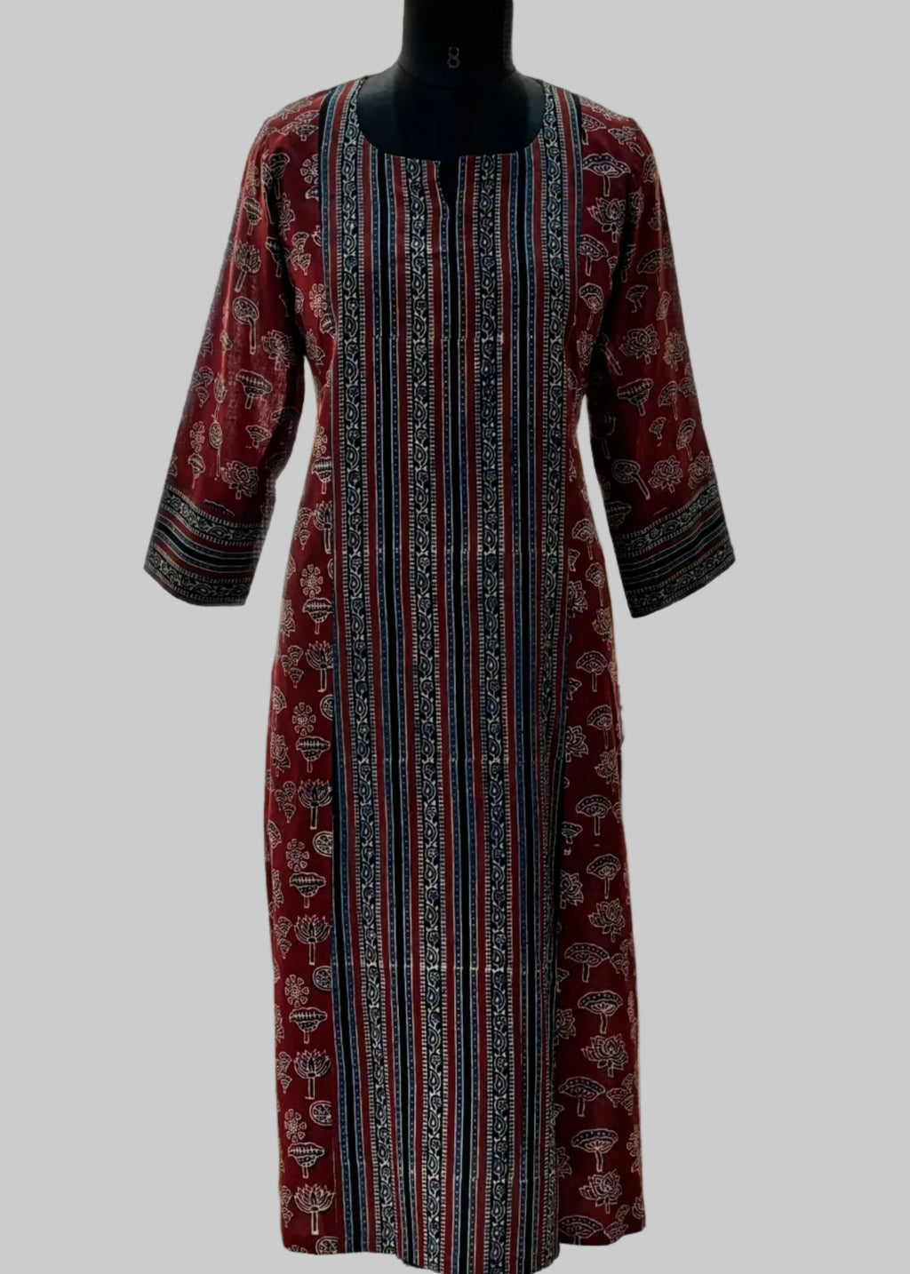 Ajrakh Kurti