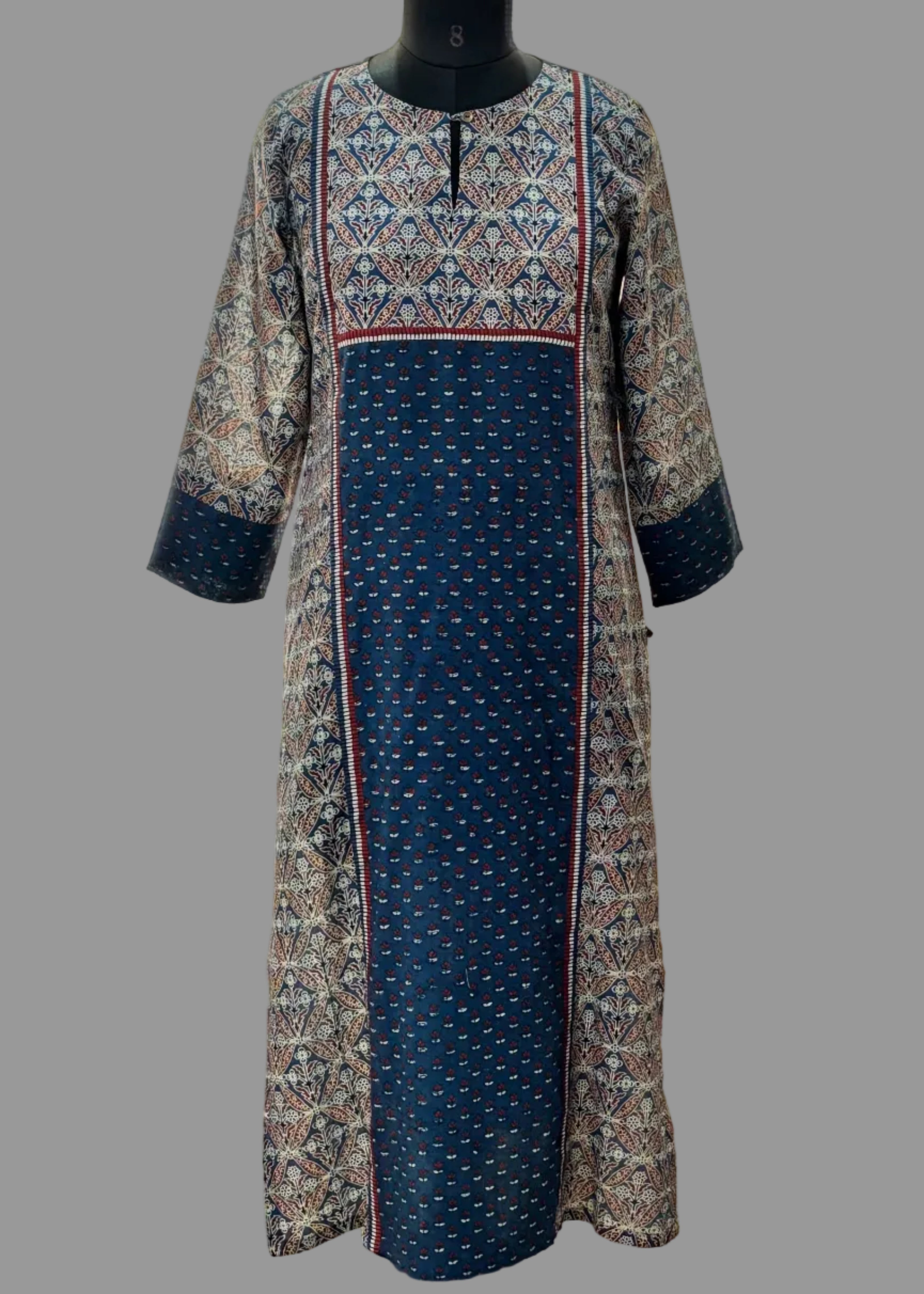 Ajrakh Kurti