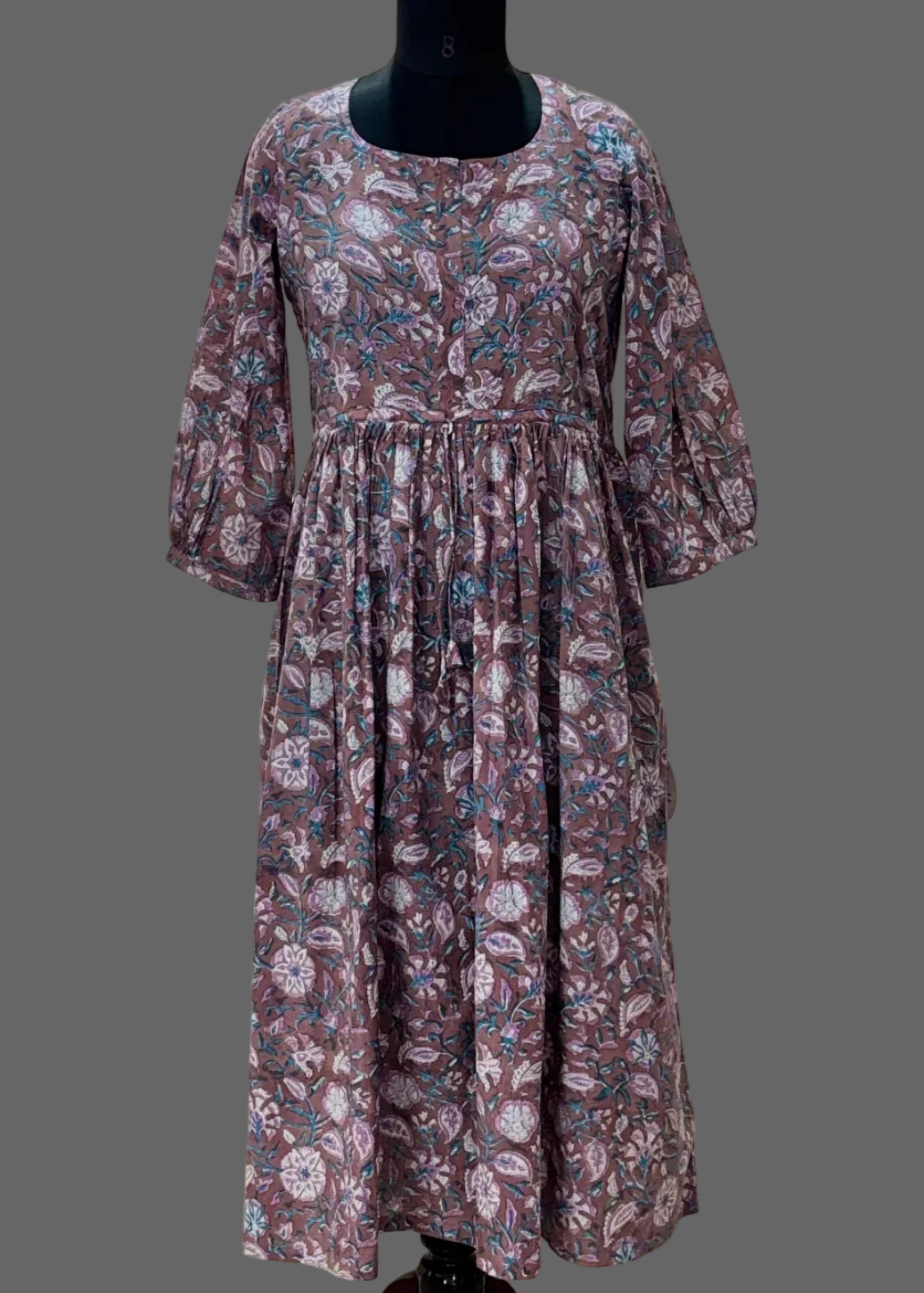 Blockprint Kurti