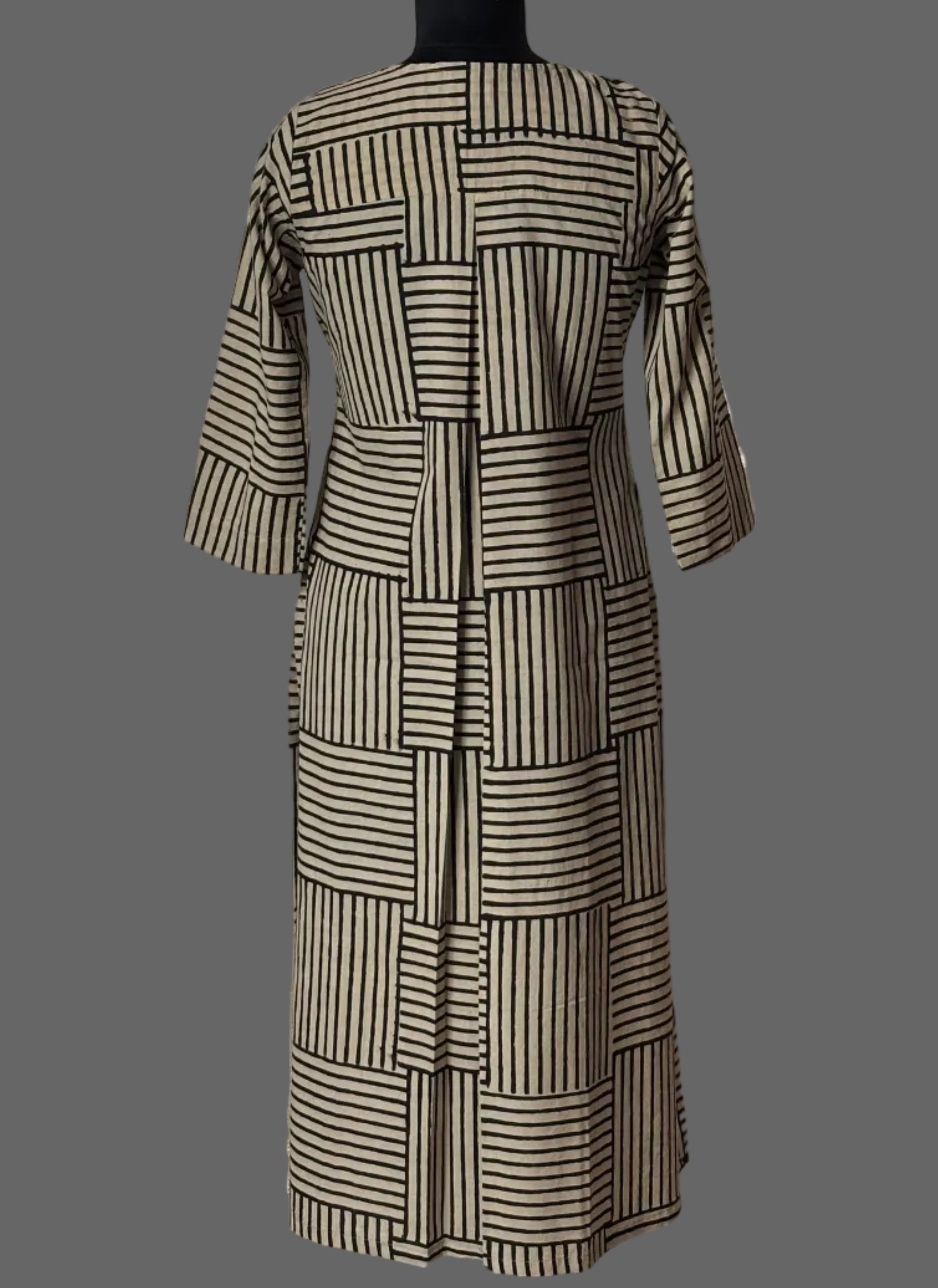 Bagru Slited Kurti