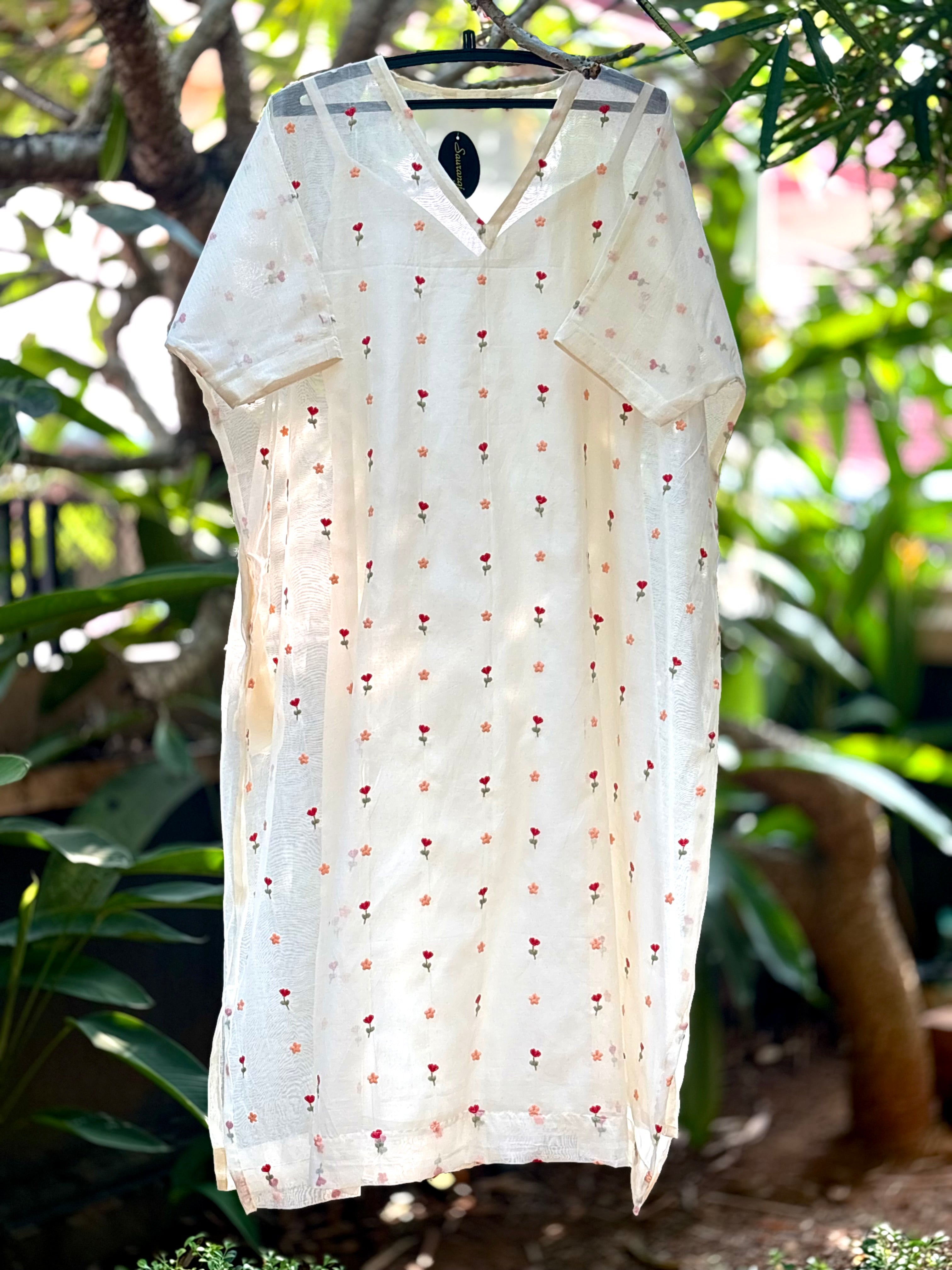 Chanderi Kaftan