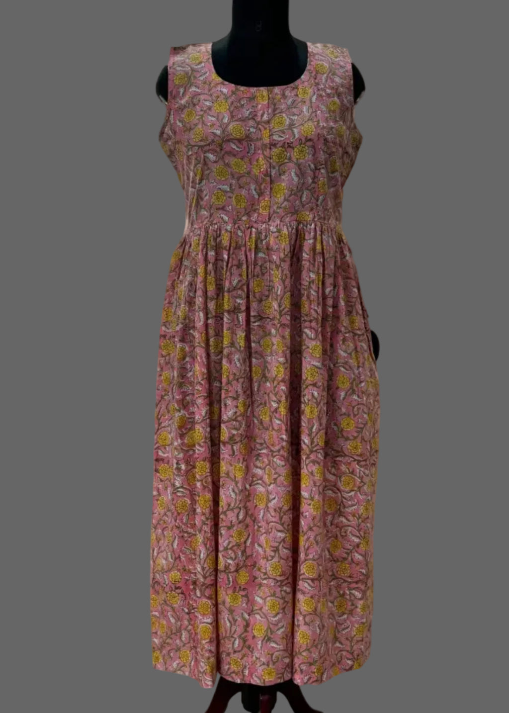 Blockprint Kurti