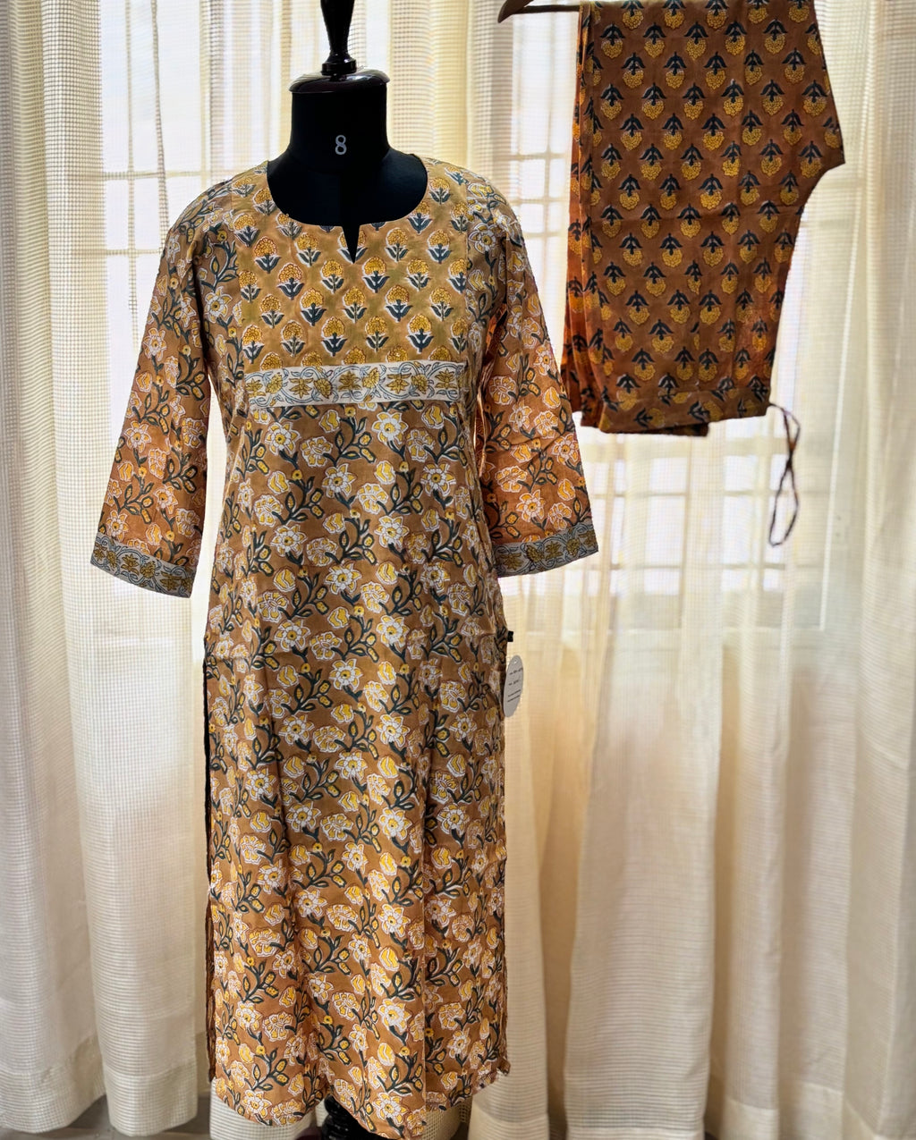 Block Print Co-ord Set