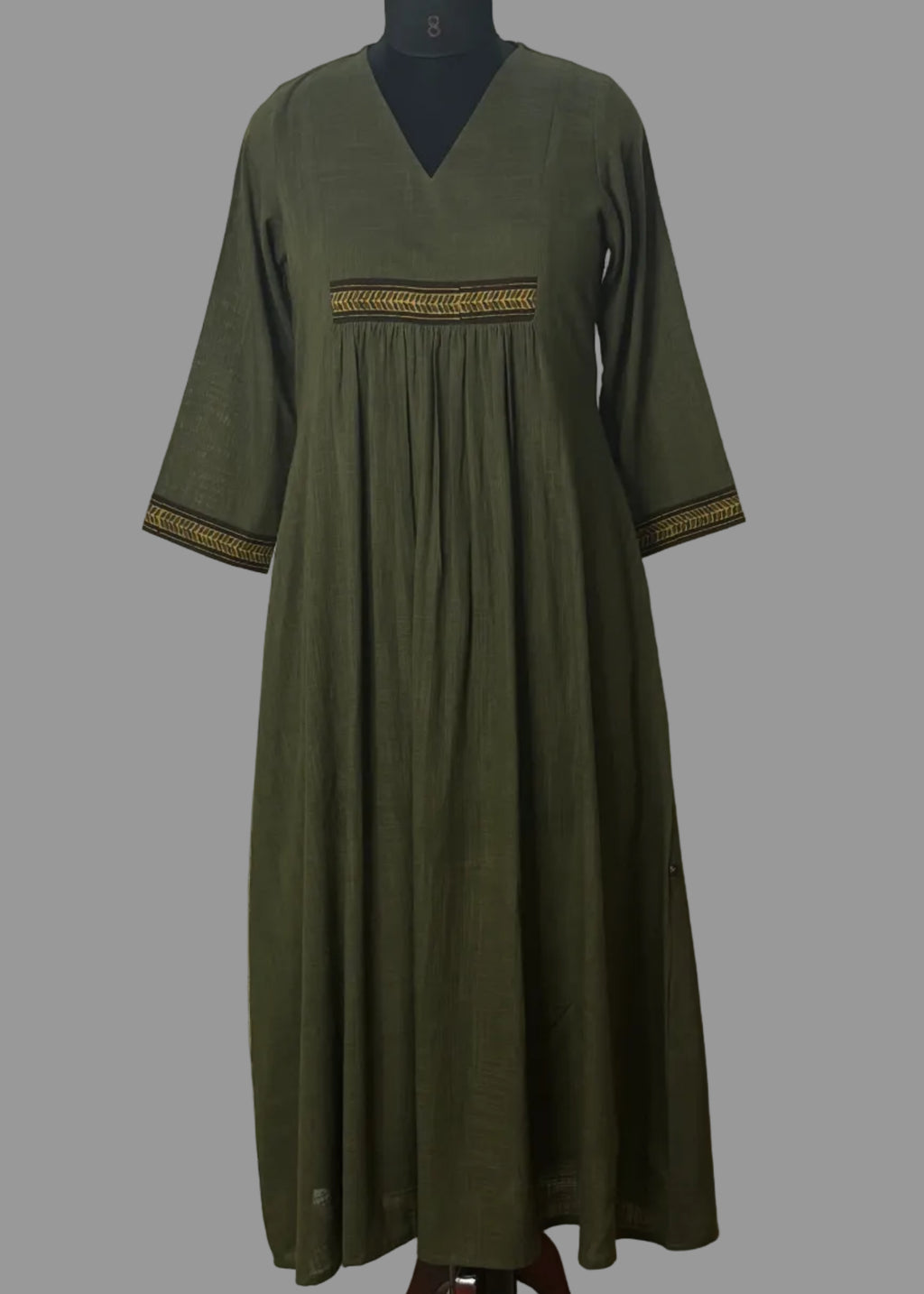 Slub Cotton Kurti