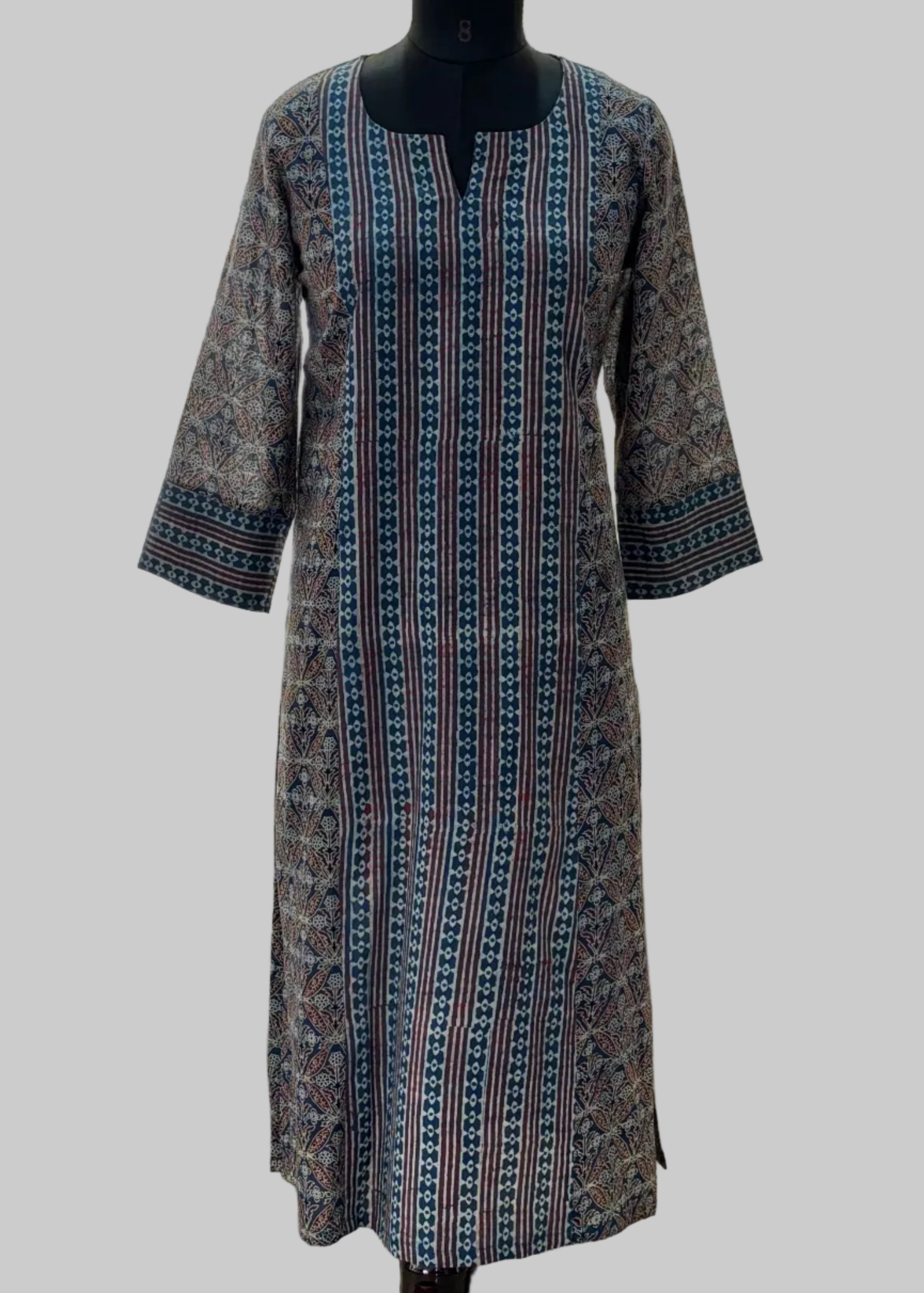 Ajrakh Kurti