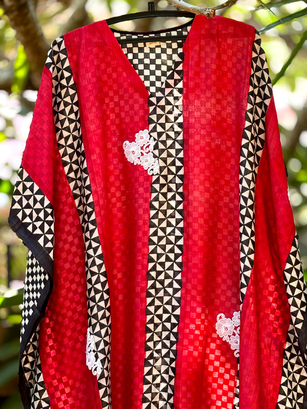 Tussar Kaftan