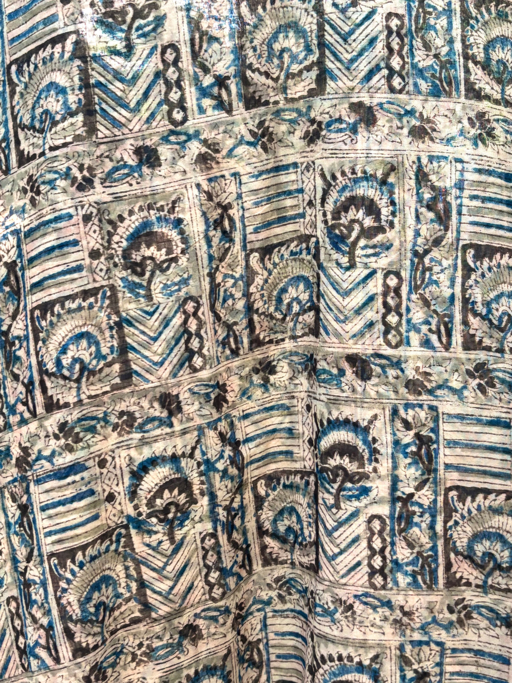 Mulmul kalamkari Kaftan