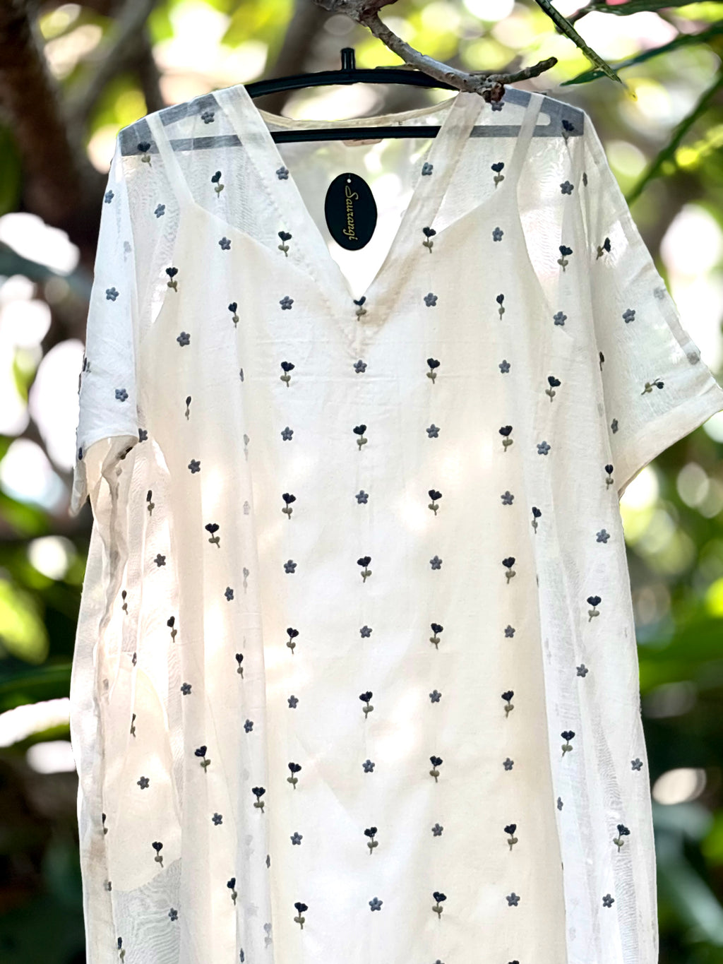 Chanderi Kaftan