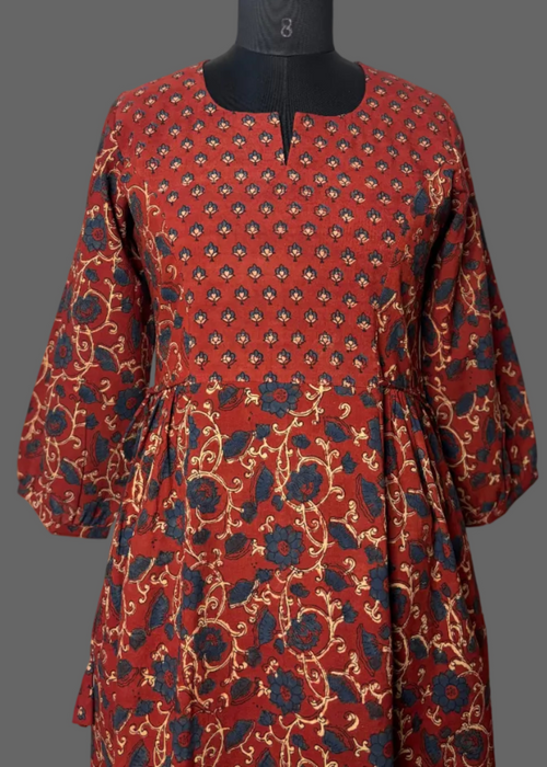 Ajrakh Kurti